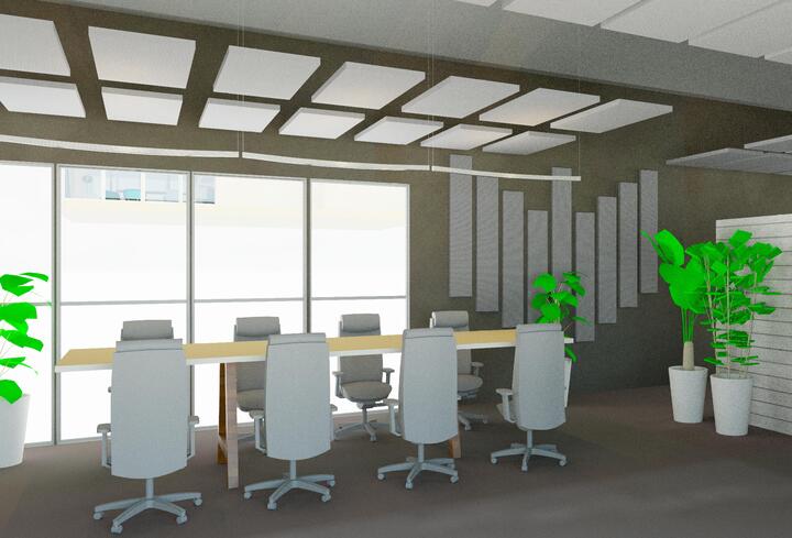 Making the meeting room worker-friendly with sound absorption