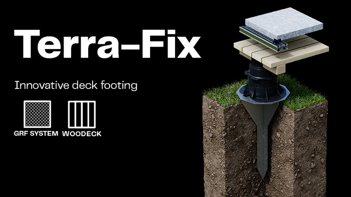 Terra-Fix: the accessory that anchors supports to the ground